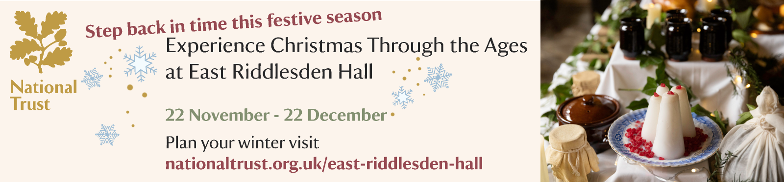 Christmas at East Riddlesden hall